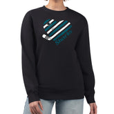 NHL San Jose Sharks G-III 4Her by Carl Banks Women's Heart Graphic Pullover Sweatshirt - Black