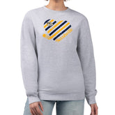 NHL Nashville Predators G-III 4Her by Carl Banks Women's Heart Graphic Pullover Sweatshirt - Heather Gray