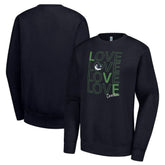 NHL Vancouver Canucks G-III 4Her by Carl Banks Women's Lots Of Love Team Logo Graphic Pullover Sweatshirt - Navy