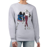 NHL Colorado Avalanche G-III 4Her by Carl Banks Women's Hockey Girls Team Graphic Fleece Pullover Sweatshirt - Heather Gray