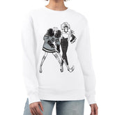 NHL Los Angeles Kings G-III 4Her by Carl Banks Women's Hockey Girls Team Graphic Fleece Pullover Sweatshirt - White