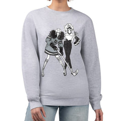 NHL Los Angeles Kings G-III 4Her by Carl Banks Women's Hockey Girls Team Graphic Fleece Pullover Sweatshirt - Heather Gray