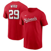 James Wood Washington Nationals Nike Fuse Name & Number T-Shirt - Red T-shirts