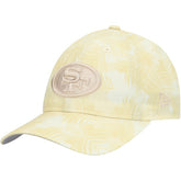 San Francisco 49ers New Era Women's Frond 9TWENTY Adjustable Hat Cream
