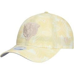 Chicago Bears New Era Women's Frond 9TWENTY Adjustable Hat Cream