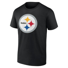 Pittsburgh Steelers Father's Day #1 Dad T-Shirt Black