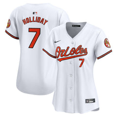MLB Jackson Holliday Baltimore Orioles Nike Women's Home Limited Player Jersey - White