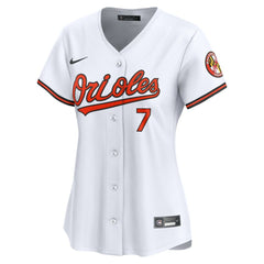 MLB Jackson Holliday Baltimore Orioles Nike Women's Home Limited Player Jersey - White