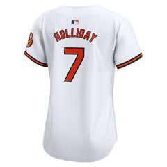 MLB Jackson Holliday Baltimore Orioles Nike Women's Home Limited Player Jersey - White