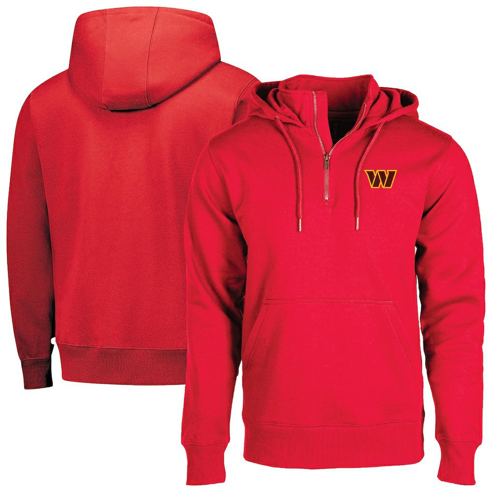 Washington Commanders Dunbrooke Unisex Defender Quarter-Zip Hoodie Burgundy