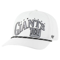 New York Giants '47 Wave Speckle Hitch Rope Adjustable Hat White