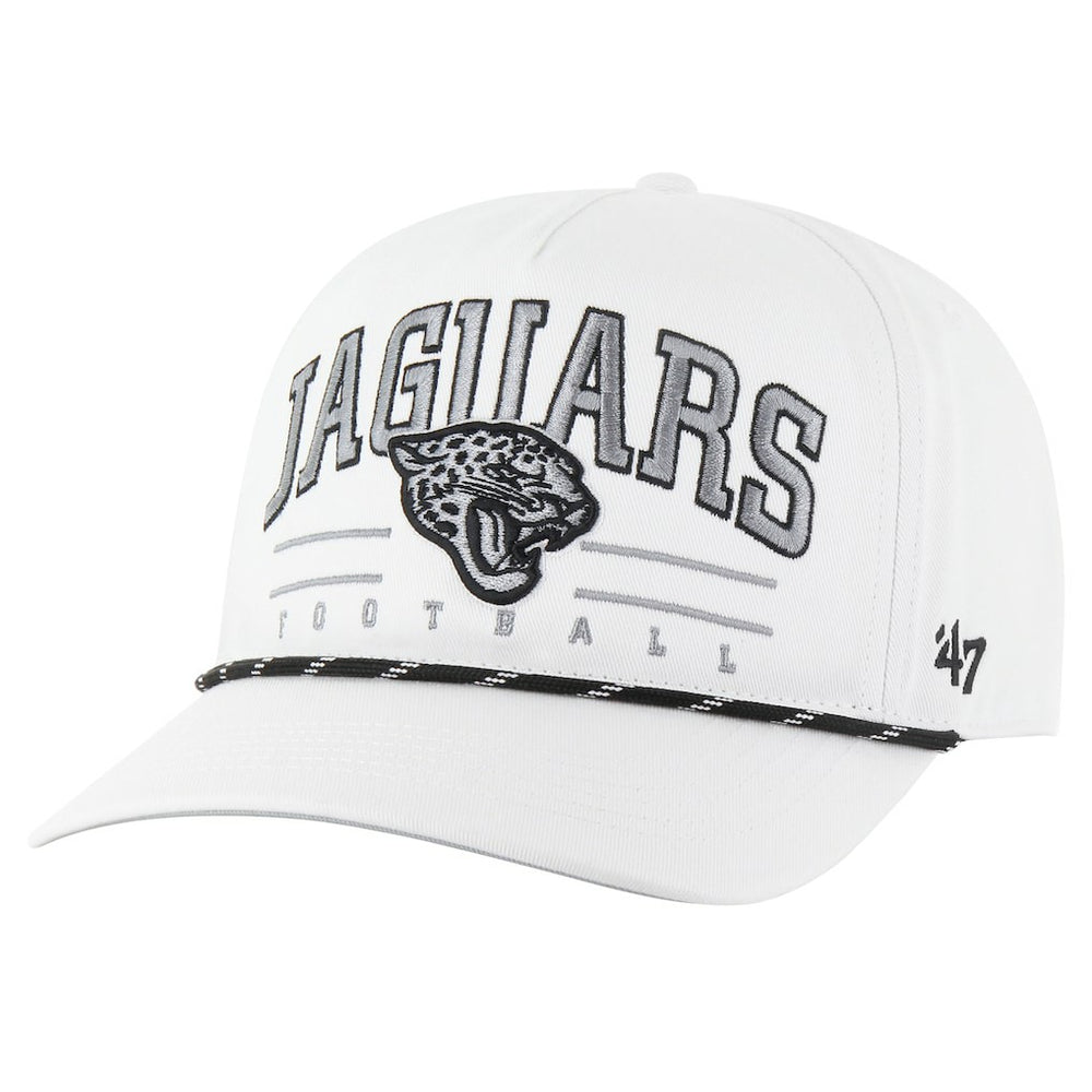 Jacksonville Jaguars '47 Roscoe Speckle Adjustable Hat White