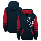 Houston Texans Preschool Stadium Color Block Full-Zip Hoodie Navy