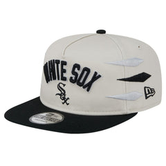 Chicago White Sox New Era Iron Golfer Snapback Hat - Cream Hats
