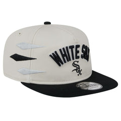Chicago White Sox New Era Iron Golfer Snapback Hat - Cream Hats