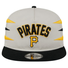 Pittsburgh Pirates New Era Iron Golfer Snapback Hat - Cream Hats
