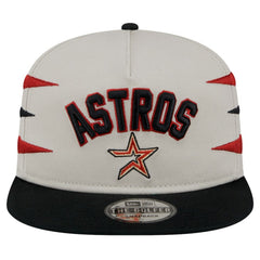 Houston Astros New Era Iron Golfer Snapback Hat - Cream Hats