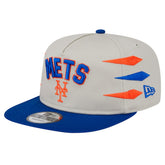 New York Mets New Era Iron Golfer Snapback Hat - Cream Hats