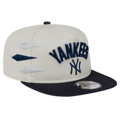 New York Yankees New Era Iron Golfer Snapback Hat - Cream Hats