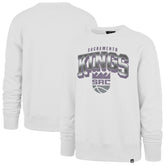 Sacramento Kings '47 Spotlight Headline Pullover Sweatshirt White