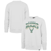 Milwaukee Bucks '47 Spotlight Headline Pullover Sweatshirt White