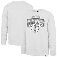 Brooklyn Nets '47 Spotlight Headline Pullover Sweatshirt White