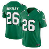 Saquon Barkley Philadelphia Eagles Alternate Vapor F.U.S.E. Limited Jersey Kelly Green