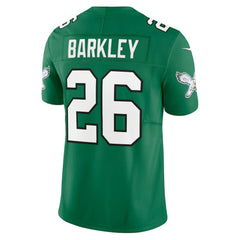 NFL Saquon Barkley Philadelphia Eagles Alternate Vapor F.U.S.E. Limited Jersey - Kelly Green
