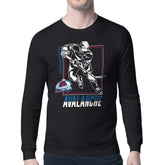 NHL Colorado Avalanche Starter Player Grid Long Sleeve T-Shirt - Black