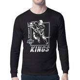 NHL Los Angeles Kings Starter Player Grid Long Sleeve T-Shirt - Black