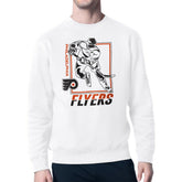 NHL Philadelphia Flyers Starter Player Grid Fleece Pullover Sweatshirt - White