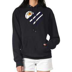 Phoenix Suns G-III 4Her by Carl Banks Women's Heart Pullover Hoodie - Black