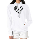 San Antonio Spurs G-III 4Her by Carl Banks Women's Heart Pullover Hoodie - White