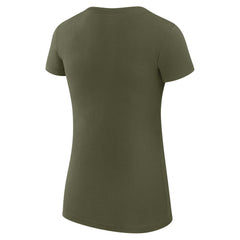 Boston Celtics G-III 4Her by Carl Banks Women's Super-Slim Fit Lightweight Heart T-Shirt Olive