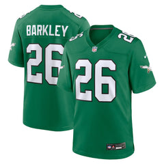 NFL Saquon Barkley Philadelphia Eagles Alternate Game Jersey - Kelly Green