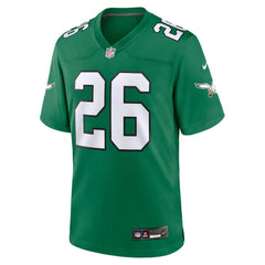 NFL Saquon Barkley Philadelphia Eagles Alternate Game Jersey - Kelly Green