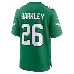 NFL Saquon Barkley Philadelphia Eagles Alternate Game Jersey - Kelly Green