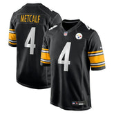 NFL DK Metcalf Pittsburgh Steelers Game Player Jersey - Black