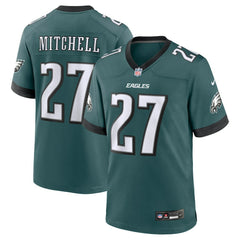 NFL Quinyon Mitchell Philadelphia Eagles Player Game Jersey - Midnight Green