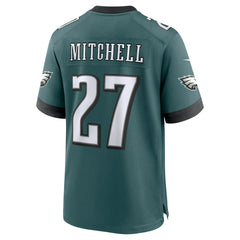 NFL Quinyon Mitchell Philadelphia Eagles Player Game Jersey - Midnight Green