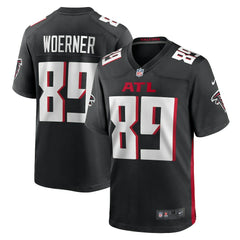 NFL Charlie Woerner Atlanta Falcons Game Jersey - Black