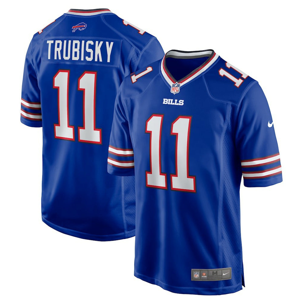 NFL Mitchell Trubisky Buffalo Bills Game Jersey - Royal
