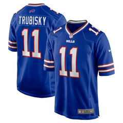 NFL Mitchell Trubisky Buffalo Bills Game Jersey - Royal
