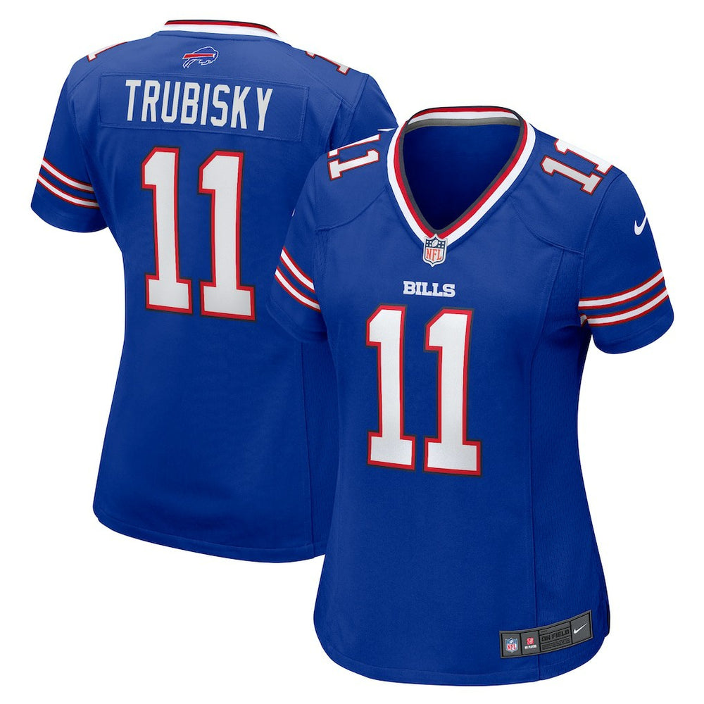 NFL Mitchell Trubisky Buffalo Bills Women's Game Jersey - Royal