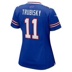 NFL Mitchell Trubisky Buffalo Bills Women's Game Jersey - Royal