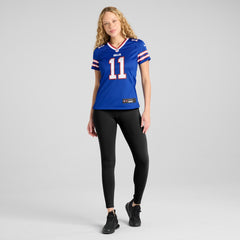 NFL Mitchell Trubisky Buffalo Bills Women's Game Jersey - Royal