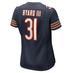 NFL Kevin Byard III Chicago Bears Women's Game Jersey - Navy