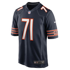Ryan Bates Chicago Bears Game Jersey Navy