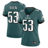 Zack Baun Philadelphia Eagles Women's Game Jersey Midnight Green
