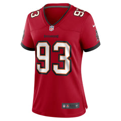 NFL Eric Banks Tampa Bay Buccaneers Women's Game Jersey - Red